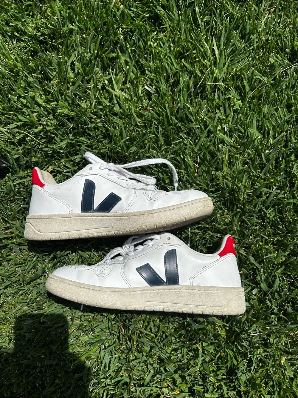 Veja‎ V-10 Low Top White Nautico Pekin Sneakers